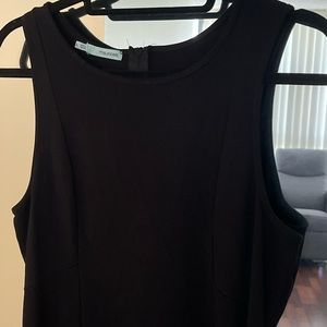 Black midi rise dress